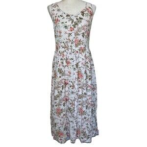 Frye Women’s Y2K Cottagecore Prairie Boho Floral Maxi Dress Garden Party Sz Sm